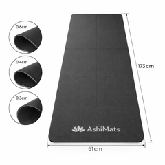 Tapis yoga fin antidérapant