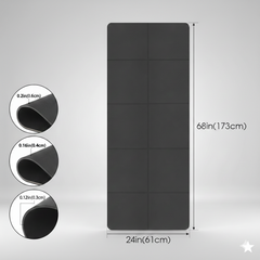 Tapis yoga fin antidérapant